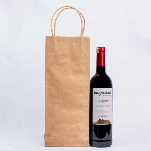 Wine Paper Bags (50 Pieces)