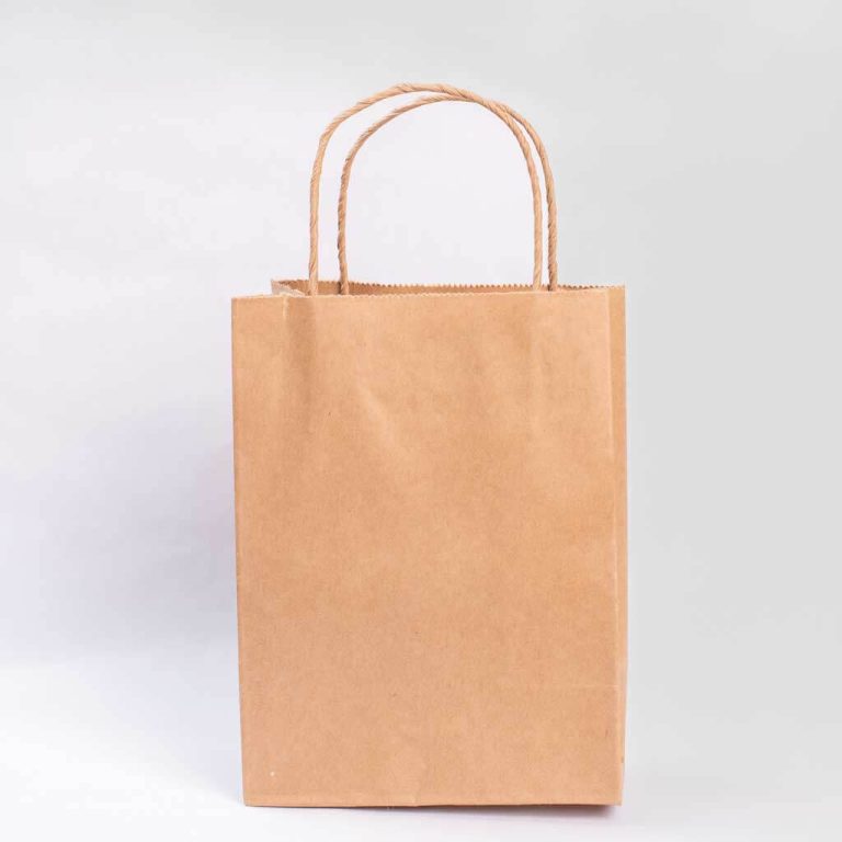 Twisted Handle Brown Paper Bags